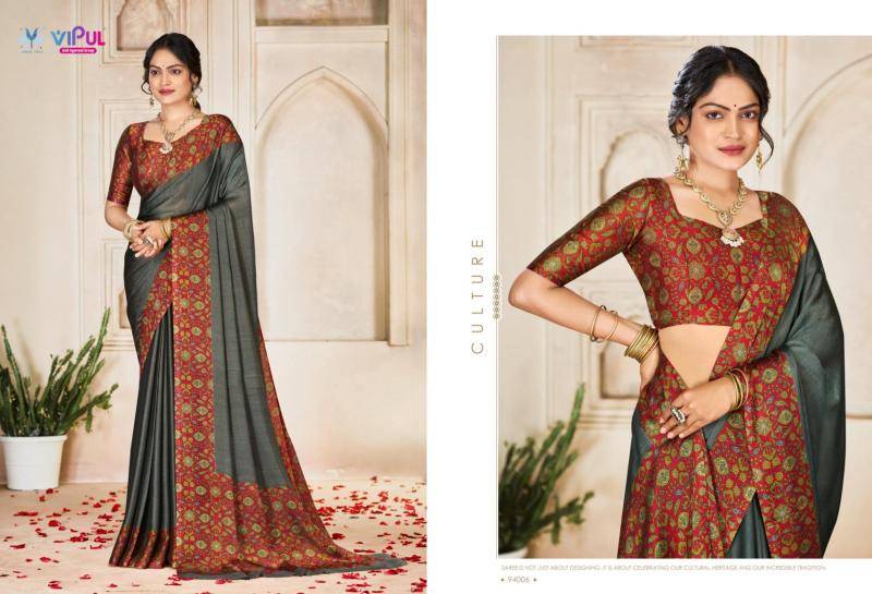 Vipul juliet chiffon vol-26  Wholesale sarees in Surat